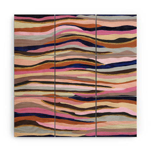 Laura Fedorowicz Big Plans Embellished Wood Wall Mural