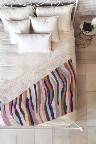 Laura Fedorowicz Big Plans Fleece Throw Blanket