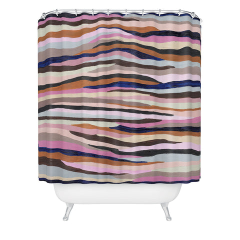 Laura Fedorowicz Big Plans Shower Curtain