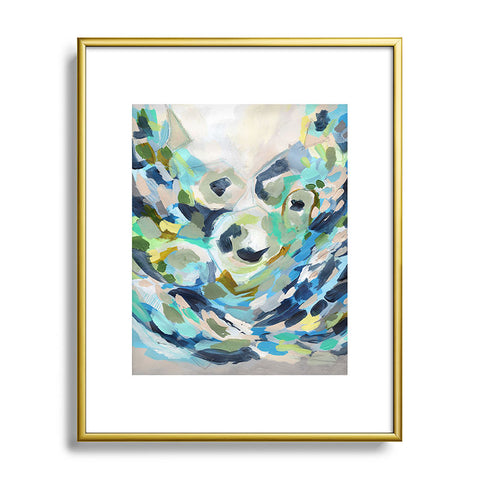 Laura Fedorowicz Birdie Metal Framed Art Print
