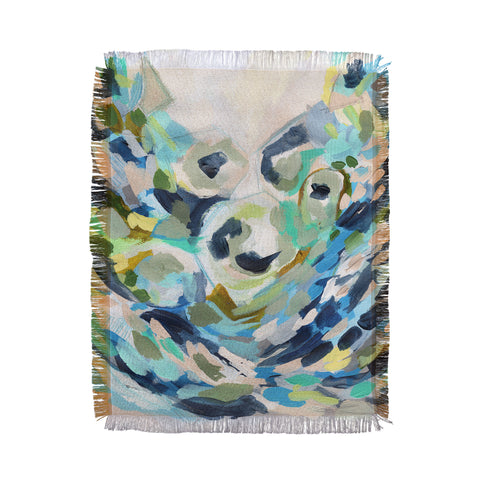 Laura Fedorowicz Birdie Throw Blanket