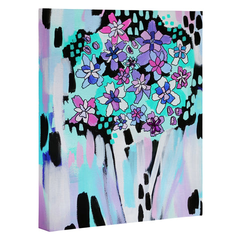 Laura Fedorowicz Bloom Even in the Dark Art Canvas