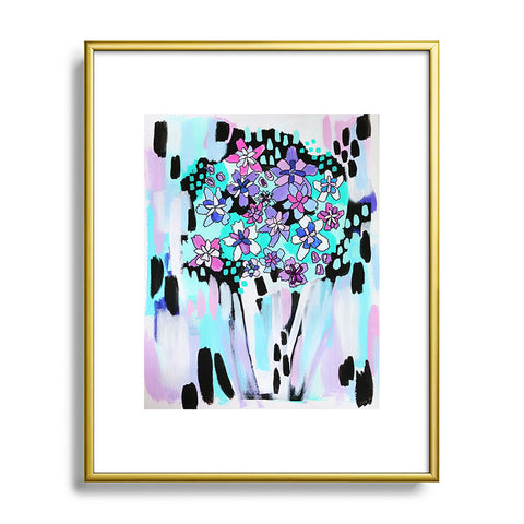 Laura Fedorowicz Bloom Even in the Dark Metal Framed Art Print
