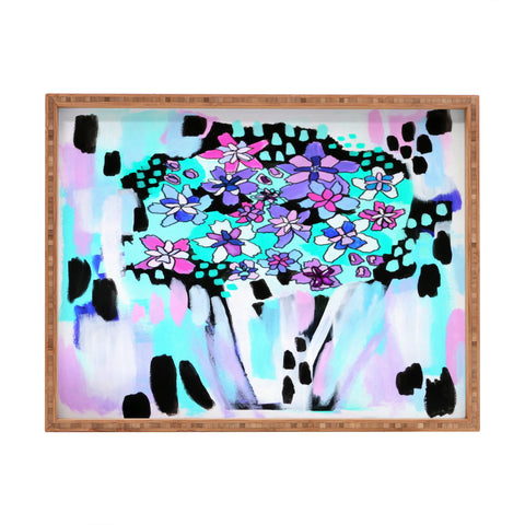 Laura Fedorowicz Bloom Even in the Dark Rectangular Tray