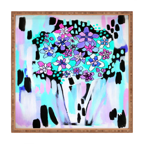 Laura Fedorowicz Bloom Even in the Dark Square Tray