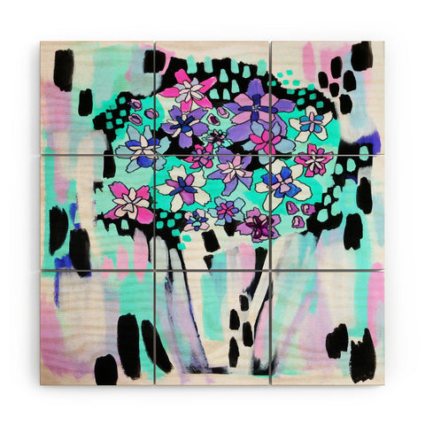 Laura Fedorowicz Bloom Even in the Dark Wood Wall Mural