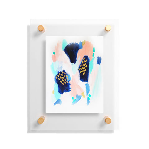 Laura Fedorowicz Blush Abstract Floating Acrylic Print
