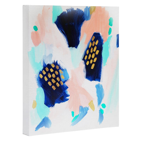 Laura Fedorowicz Blush Abstract Art Canvas