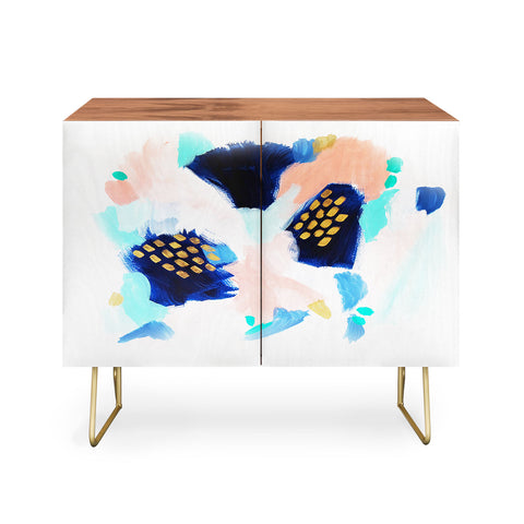 Laura Fedorowicz Blush Abstract Credenza