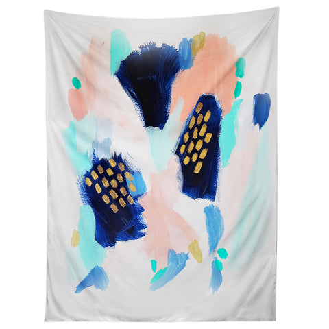 Laura Fedorowicz Blush Abstract Tapestry