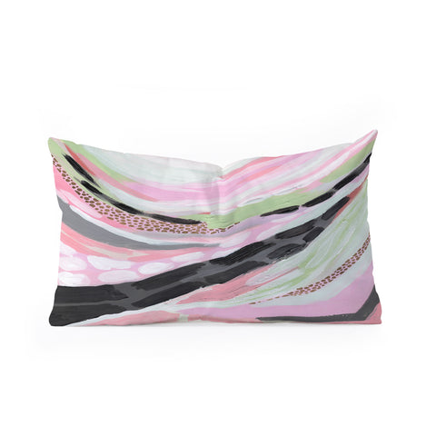 Laura Fedorowicz Blush for Days Oblong Throw Pillow