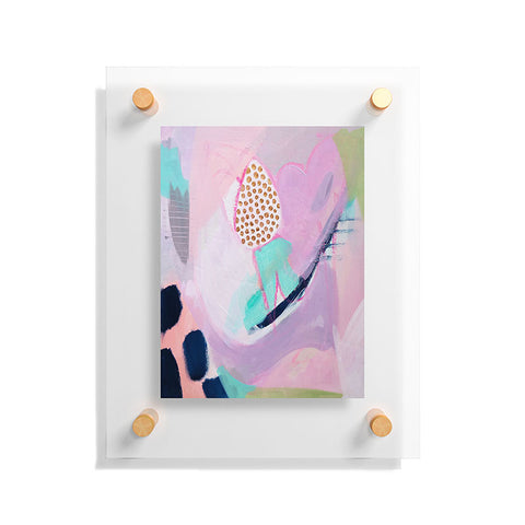 Laura Fedorowicz Blush Leopard Floating Acrylic Print