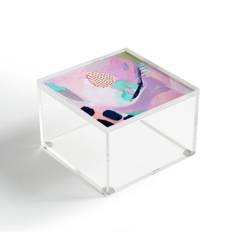 Laura Fedorowicz Blush Leopard Acrylic Box