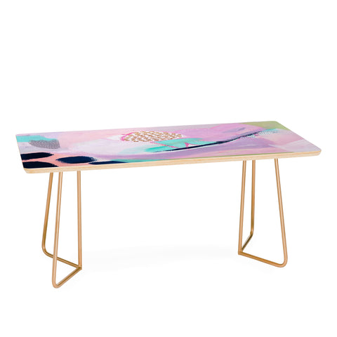 Laura Fedorowicz Blush Leopard Coffee Table
