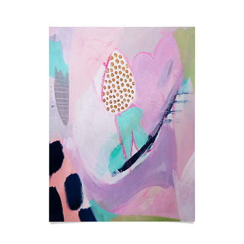 Laura Fedorowicz Blush Leopard Poster