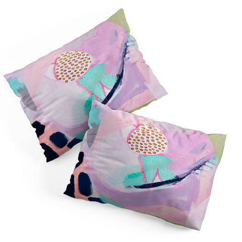 Laura Fedorowicz Blush Leopard Pillow Shams