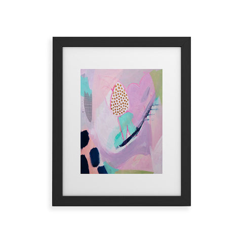Laura Fedorowicz Blush Leopard Framed Art Print