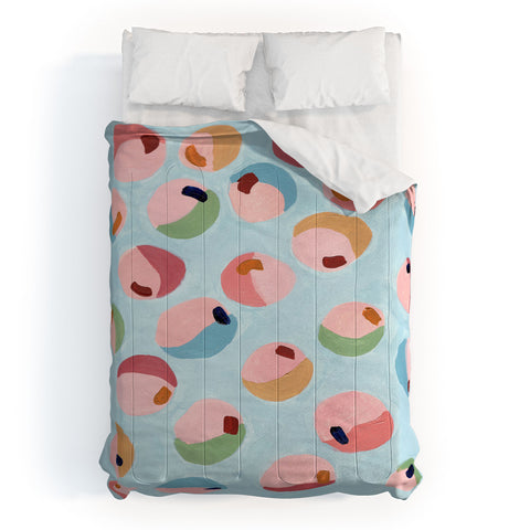 Laura Fedorowicz Bounce Abstract Comforter