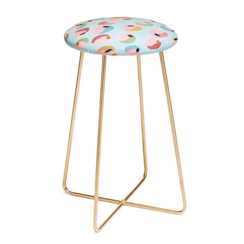 Laura Fedorowicz Bounce Abstract Counter Stool