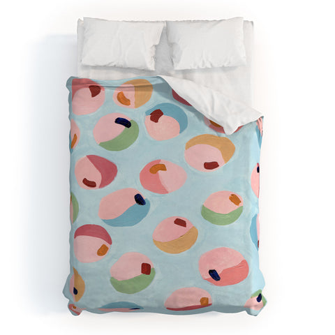 Laura Fedorowicz Bounce Abstract Duvet Cover