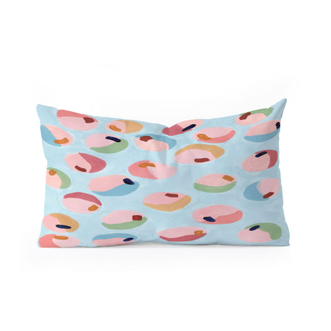 Laura Fedorowicz Bounce Abstract Oblong Throw Pillow