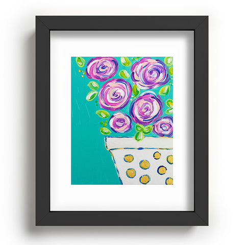 Laura Fedorowicz Bouquet for One Recessed Framing Rectangle