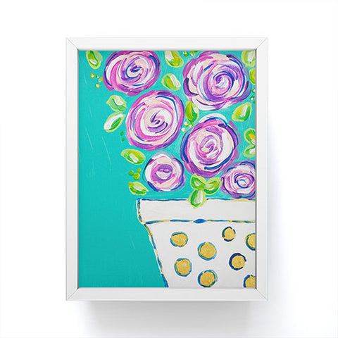 Laura Fedorowicz Bouquet for One Framed Mini Art Print