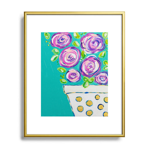 Laura Fedorowicz Bouquet for One Metal Framed Art Print