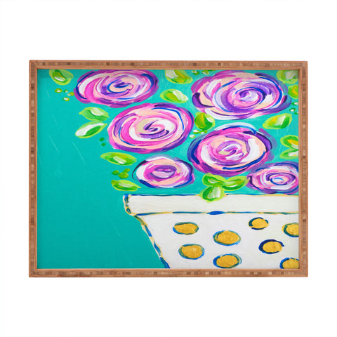 Laura Fedorowicz Bouquet for One Rectangular Tray