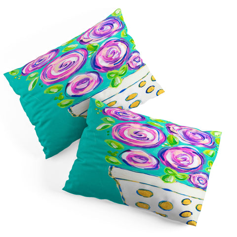 Laura Fedorowicz Bouquet for One Pillow Shams