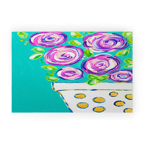 Laura Fedorowicz Bouquet for One Welcome Mat
