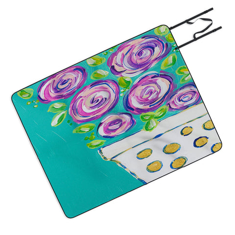 Laura Fedorowicz Bouquet for One Picnic Blanket