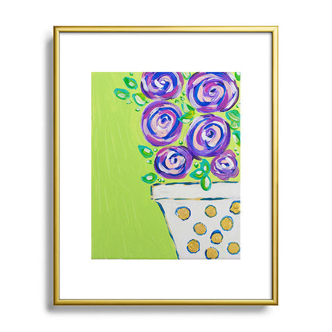 Laura Fedorowicz Bouquet for Two Metal Framed Art Print