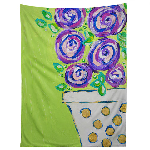 Laura Fedorowicz Bouquet for Two Tapestry