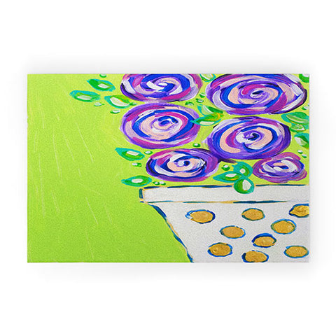 Laura Fedorowicz Bouquet for Two Welcome Mat