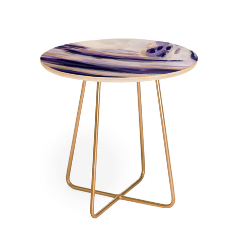 Laura Fedorowicz Bravery Looks Good on You Round Side Table