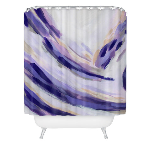 Laura Fedorowicz Bravery Looks Good on You Shower Curtain