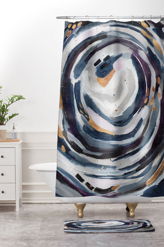 Laura Fedorowicz Bright Eyes Shower Curtain And Mat