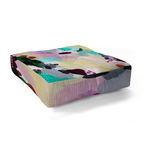 Laura Fedorowicz Brisk Winds Floor Pillow Square