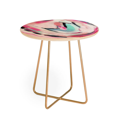 Laura Fedorowicz Candy for Breakfast Round Side Table