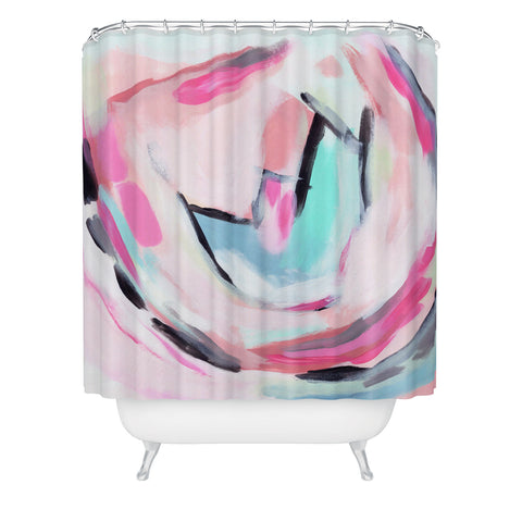 Laura Fedorowicz Candy for Breakfast Shower Curtain