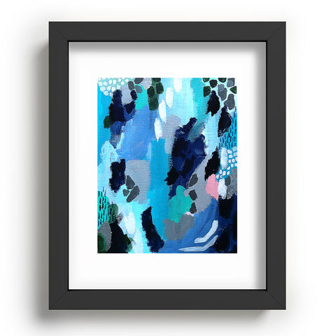 Laura Fedorowicz Cloudy with a Chance of Pink Recessed Framing Rectangle