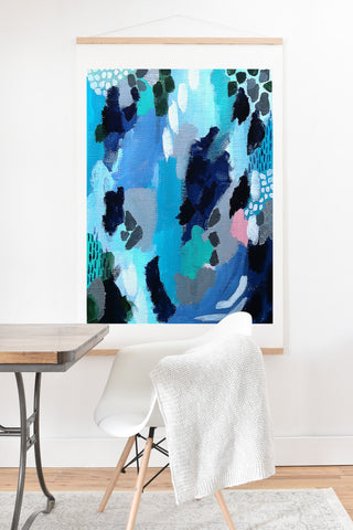 Laura Fedorowicz Cloudy with a Chance of Pink Art Print And Hanger