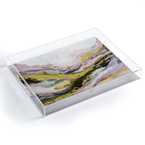 Laura Fedorowicz Connected Abstract Acrylic Tray