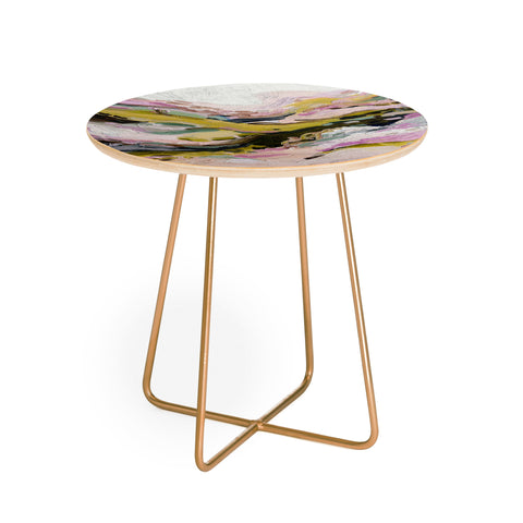 Laura Fedorowicz Connected Abstract Round Side Table