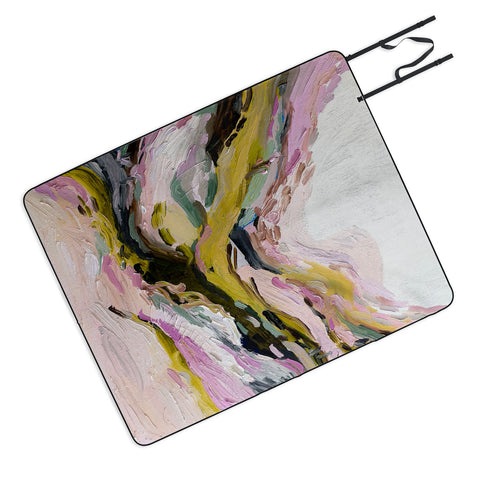 Laura Fedorowicz Connected Abstract Picnic Blanket