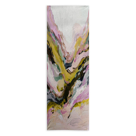 Laura Fedorowicz Connected Abstract Yoga Towel