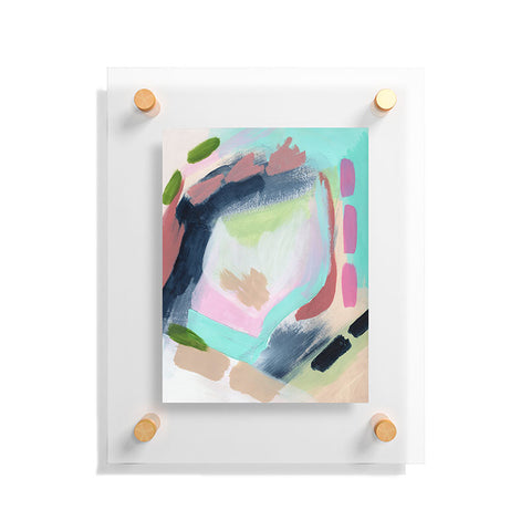 Laura Fedorowicz Crazy Daisy Floating Acrylic Print