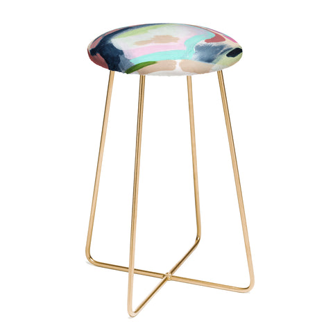 Laura Fedorowicz Crazy Daisy Counter Stool