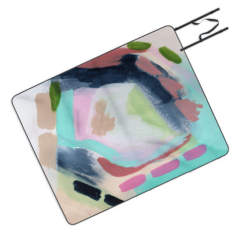 Laura Fedorowicz Crazy Daisy Picnic Blanket